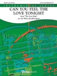 Can You Feel the Love Tonight (Brass Quartet Set)